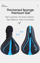 Gel Memory Foam Bike Seat Cover - Comfortable and Waterproof