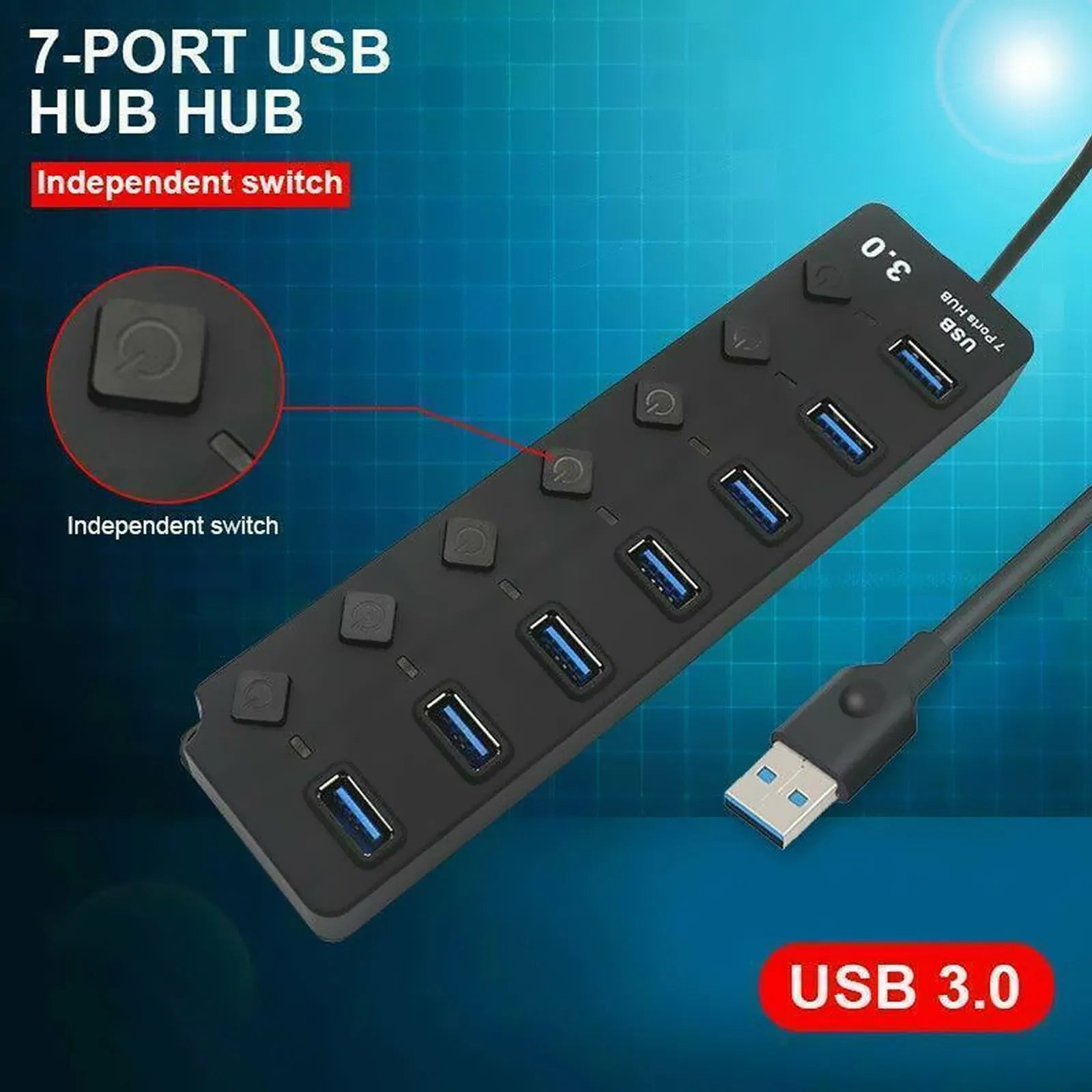 USB Hub Multi Splitter: Enhance Laptop Connectivity!  ourlum.com   