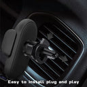 Car Wireless Charger Auto Mount Phone Holder Stand 15W Fast Charging