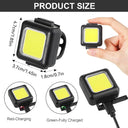 Compact Multifunctional Mountain Bike LED Light Waterproof Gear