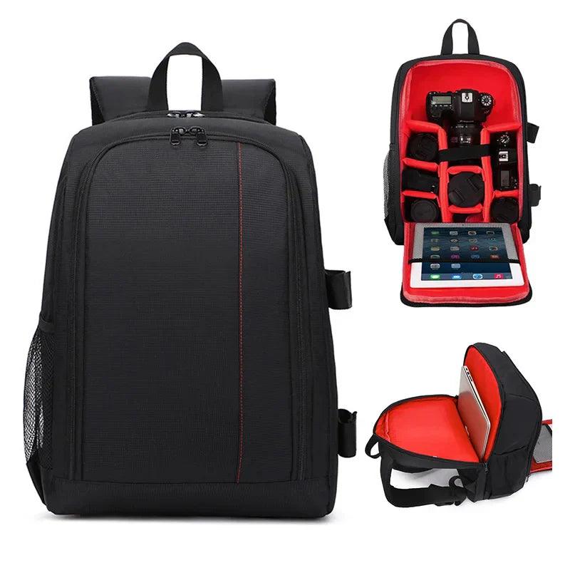 Lightweight Waterproof SLR Camera Backpack for Nikon, Canon, and SONY with Large Capacity and Multi-Functional Design