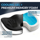 U-Shaped Memory Foam Gel Cushion for Pain Relief Comfort