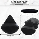 Velvet Triangle Makeup Sponge for Flawless Finish Easy Clean