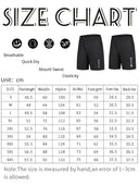 SONECHOKI Running Shorts Men Striped Printing Loose Fit