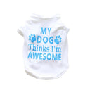 Stylish Dog Vest Shirt for Small Breeds: Trendy and Practical Pet Clothing  ourlum.com 14 XS 