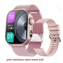 Xiaomi Customizable Smartwatch with Health Monitoring and Fitness Tracking  OurLum.com pink mesh belt  