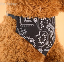 Pet Dog Bandana Collar with Leather Accessories: Cute Design, Quality Assurance, All Seasons.  ourlum.com   