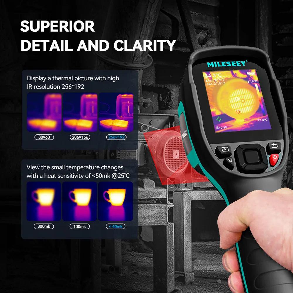 MILESEEY TR256E /B Infrared Thermal Camera: Precision Detection & Imaging  ourlum.com   