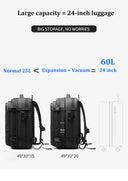 Travel Men 17 Inch Laptop Backpack Large Capacity Expandable