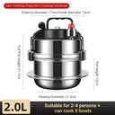 Portable Stainless Steel Pressure Cooker for Quick Cooking