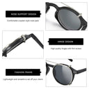 ZENOTTIC Vintage Steampunk Clip-On Sunglasses for All