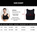 Men's Neoprene Tank Top Chest Support Body Shaper Vest