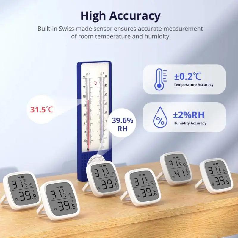 SONOFF Zigbee Temperature Humidity Sensor: Real-time Smart Home Monitoring  ourlum.com   