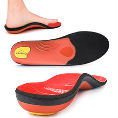 Orthopedic Sport Insoles: Maximum Comfort and Support for Plantar Fasciitis - Arch Support for Flat Feet