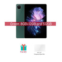 DOOGEE T30 Max Tablet 12.4" 4K 20GB(8+12) 512GB Android 14 50MP Dual Camera 10800mAh 33W Fast Change Aluminum Alloy Nano Unibody  ourlum.com Green Add Film uzbekistan