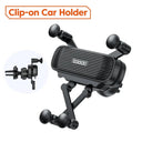 Olaf Car Phone Holder: Gravity Clip Mount for iPhone & Android  ourlum.com Toocki Black CHINA 