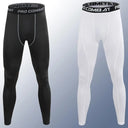 Men's Quick-Dry Compression Leggings for Running Fitness