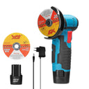 12V Brushless Brushed Angle Grinder 500W Cordless Tool