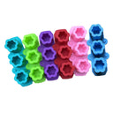 3 Cavity Plum Blossom Succulent Flowerpot Mold Ice Tray