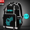 Waterproof Glow-in-the-Dark Children's Backpack for Boys