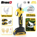 BABEQ 30mm Cordless Brushless Electric Pruning Shears Tool