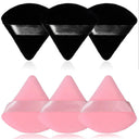 Velvet Triangle Makeup Puff Set for Luxe Finish & Easy Application