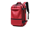 17.3 inch Laptop Backpack vacuum compression Travel Men Backpack Business Large Capacity school Backpack expand outdoor backpack  ourlum.com Red  