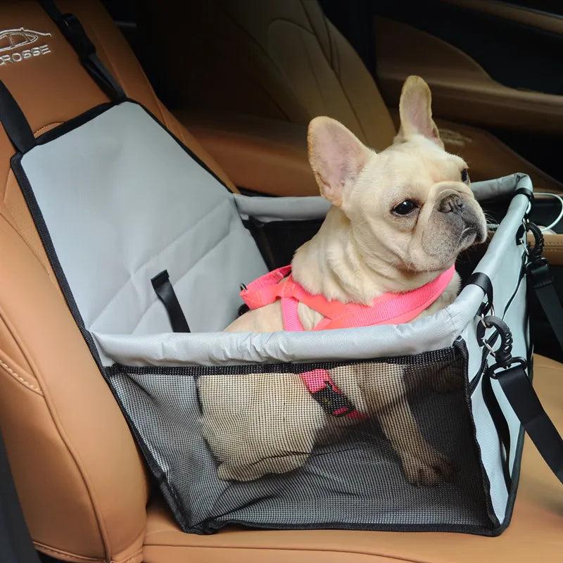 Pet Car Seat Cover: Durable, Breathable, Foldable for Small Dogs  ourlum.com   