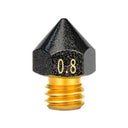 MK8 Precision PTFE Coated Nozzle Set: Smooth 3D Printing Kit  ourlum.com big head 0.8mm 5pcs 