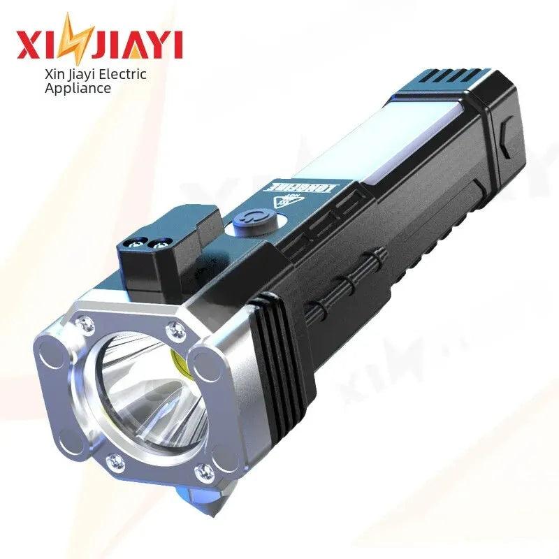 Ultimate Outdoor Flashlight Torch: Bright, Multi-functional & USB Rechargeable  ourlum.com   