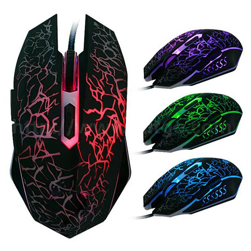 LED Gaming Mouse: Ultra-precise Ergonomic Design - Dota 2, LOL  ourlum.com   