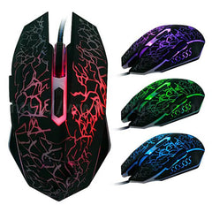 LED Gaming Mouse: Ultra-precise Ergonomic Design - Dota 2, LOL