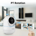 5MP WiFi Surveillance Camera with Automatic Tracking and Night Vision