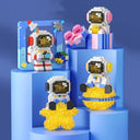 Space Astronaut Building Blocks Set with Light - Creative DIY Toys  ourlum.com   