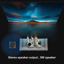 4K Android WiFi Projector Wireless Streaming Portable Design