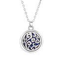 Stainless Steel Tree of Life Aromatherapy Necklace Gift for Women