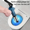 1 Set Pipeline Cleaning Tool Toilet Plunger Dredging Device