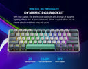 MACHENIKE K500-B61W Wireless Mechanical Keyboard 60% ANSI Layout