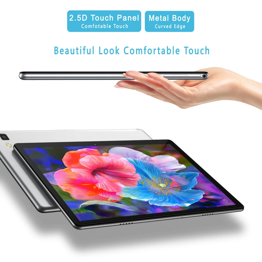 Global Firmware BDF Tab G10 Android12 Tablet Pad 10.1 Inch WiFi 3G/4G Lte Network Octa Core 8GB 128GB Tablet Android 12