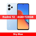 Xiaomi Redmi 12 Global Version 128GB / 256GB ROM MediaTek Helio G88 6.79" FHD+ DotDisplay 50MP Triple Camera 5000mAh Battery  ourlum.com 4GB 128GB Blue CHINA Official Standard