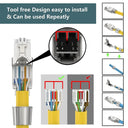 ZoeRax Toolless RJ45 Plug: High-Speed Cat Connector Solution  ourlum.com   