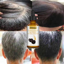 Gray to Black Hair Serum Natural Color Repair Treatment