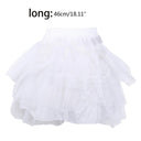 Fluffy Tutu Skirt Chic Petticoat for Girls and Women