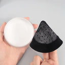 Velvet Triangle Makeup Sponge for Flawless On-the-Go Looks