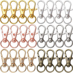 Swivel Lobster Clasp Hooks: Stylish Keychain Connectors for DIY Jewelry