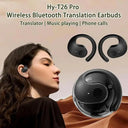 Hy-T26 Pro Real Time Translate Earphones Wireless Bluetooth