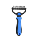 Professional Pet Grooming Brush - Dual-Head Shedding Tool