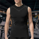 Men's Ice Silk Compression Shaping Vest Slimming Tank Top