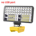 8 Inch Cordless LED Work Light Fit for Dewalt 18V 20V Battery