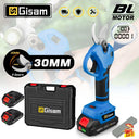 Gisam 30mm Cordless Brushless Electric Pruner Shears Tool